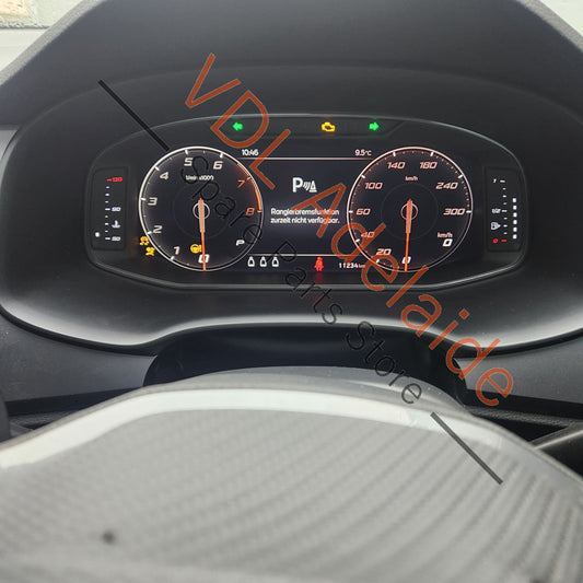 575920321A    Cupra Ateca Virtual Dash Cluster Instrument Panel 575920321A