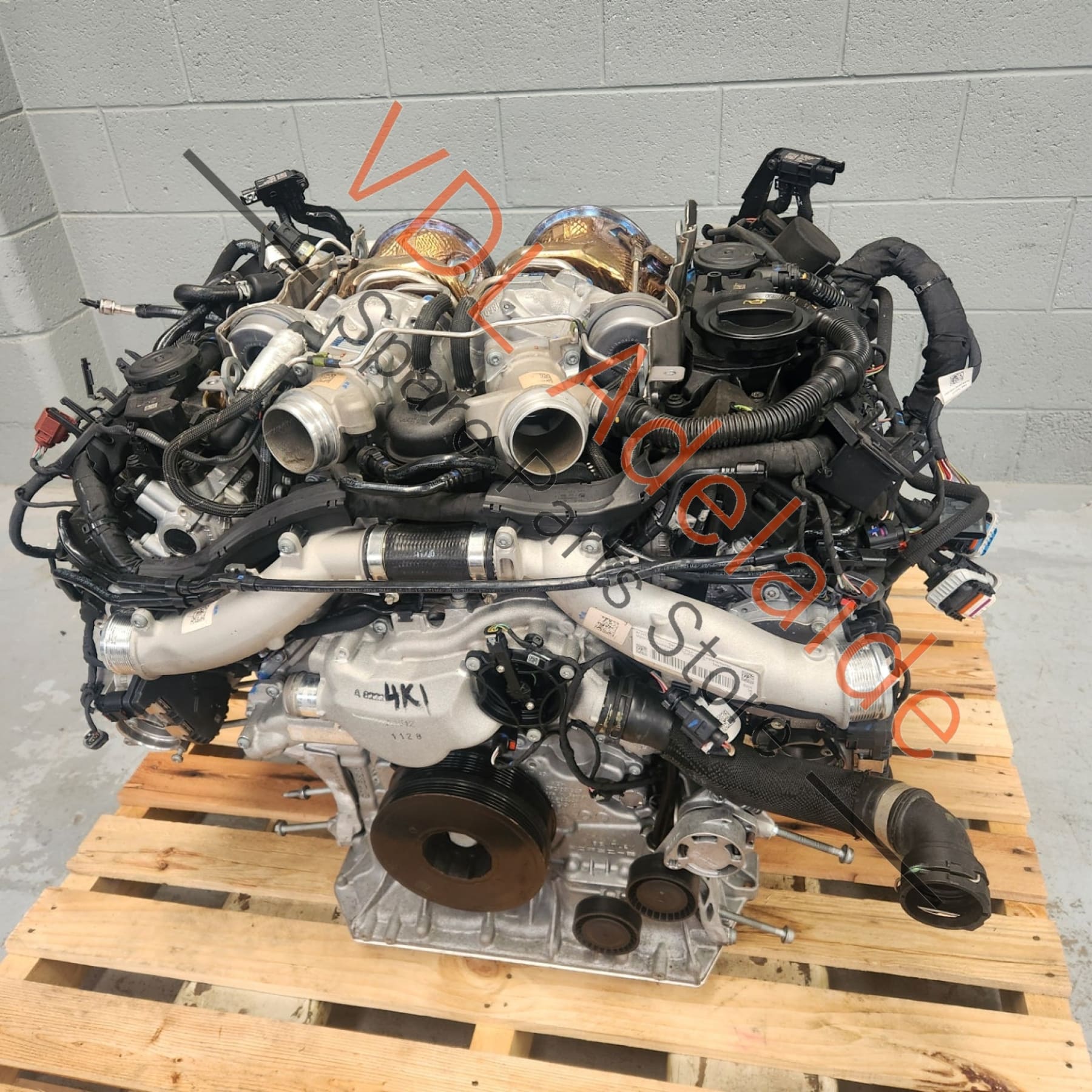 Audi RS6 C8 RS7 4K 4.0 441kw V8 Bi-turbo Engine DJPB DWLA Mild Hybrid ...