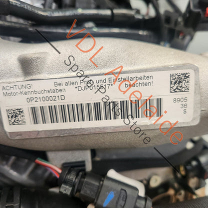 0P2100031F 0P2100031C Audi RS6 C8 RS7 4K 4.0 441kw V8 Bi-turbo Engine DJPB DWLA Mild Hybrid Quattro
