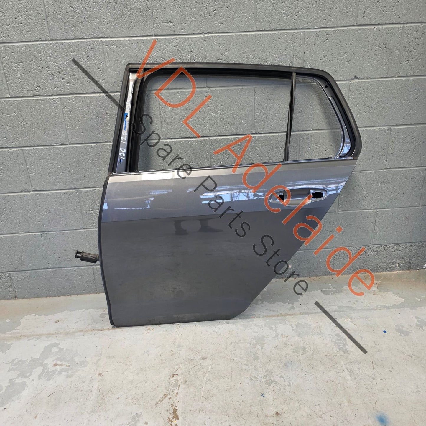 VW Golf MK7 7.5 Rear Left Door Shell Panel Indium Grey LR7H