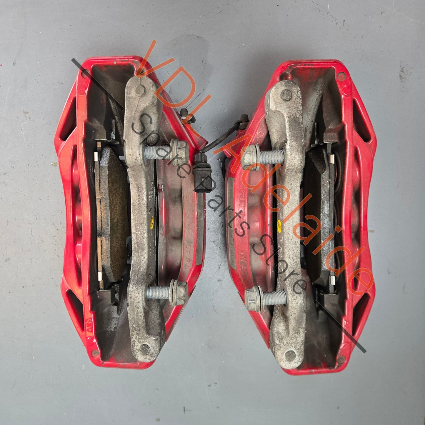 Audi RS5 F5 B9 Front 6 Piston Brake Caliper Pair Suit 375mm x 36mm Rotor