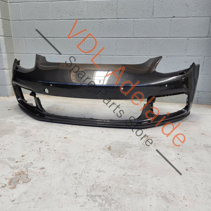 Porsche Panamera S 4S 971 2017-2020 Front Bumper Bar Cover Skin & Lower Spoiler 971898010A 971807541OK1     Minor damage to lower spoiler, volcano Grey 2H / M7R