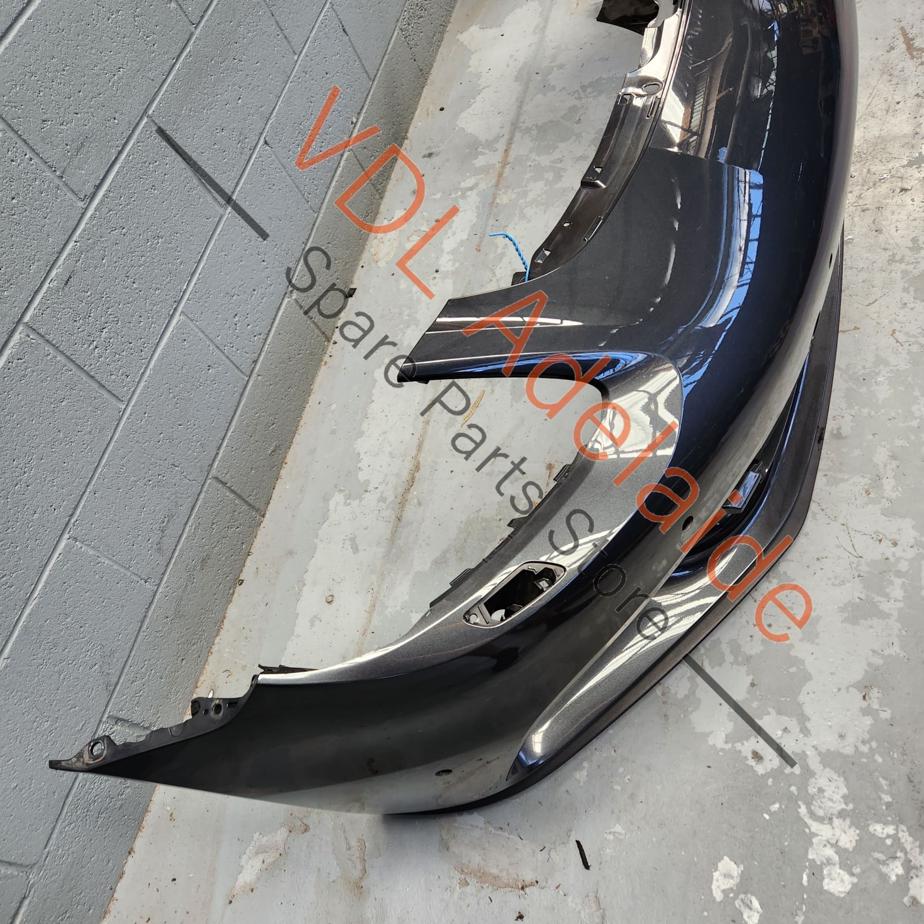 Porsche Panamera S 4S 971 2017-2020 Front Bumper Bar Cover Skin & Lower Spoiler 971898010A 971807541OK1     Minor damage to lower spoiler, volcano Grey 2H / M7R