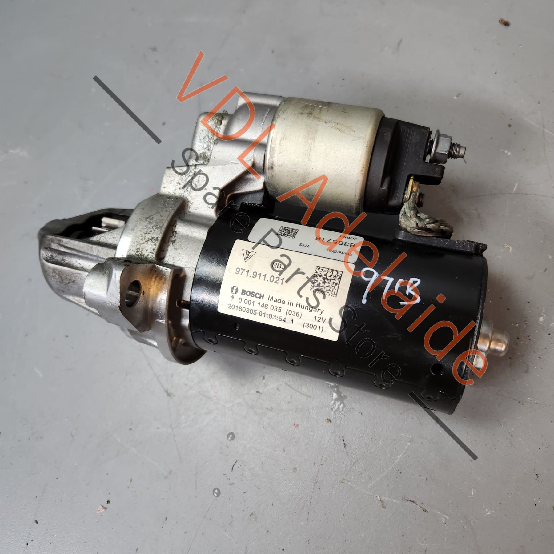 Porsche Panamera 971 Starter Motor 971911021 971911021      