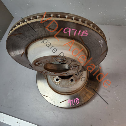 Porsche Panamera 971 Pair of Rear Disc Brake Rotors 390mm Left & Right