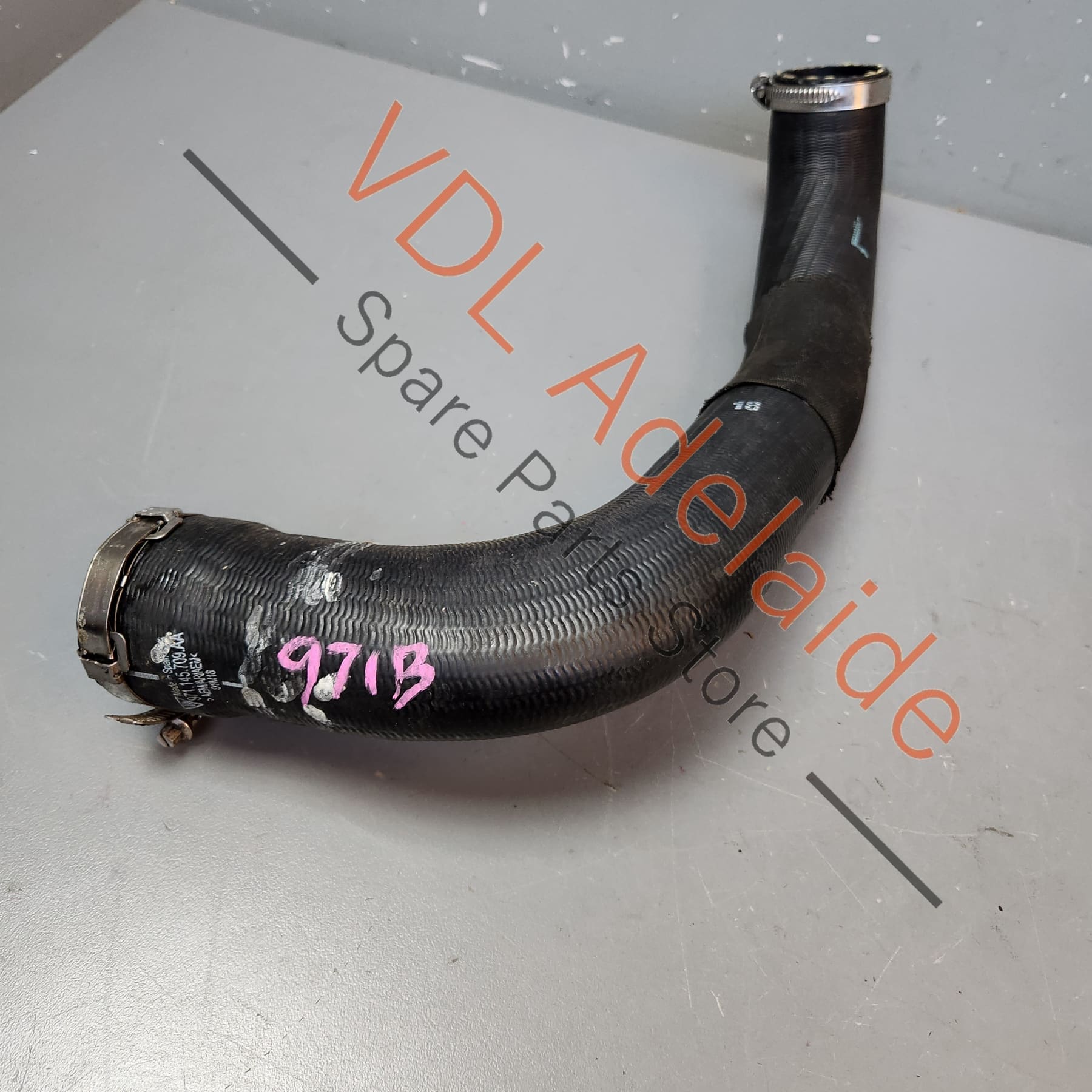 Porsche Panamera 971 Charge Air Cooler Pipe Hose Left Lower 971145709AA 971145709AA 971145709K 971145709Q 971145709Q   