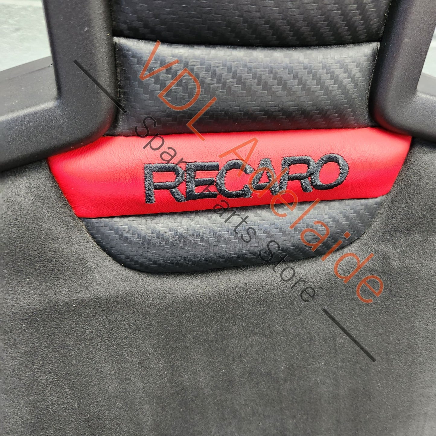 Pair of Recaro Sportster CS Alcantera Leather Black Front Seats Seat for 2dr Models w Airbag