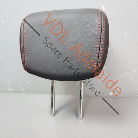 Renault Megane III 3 RS250 RS265 RS275 Rear Middle Centre Headrest black Leather Red Stitching