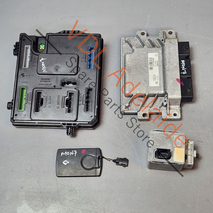 Renault Megane MK3 III DZ1 RS RS250 RS265 RS275 Key BCM ECU Lock Set