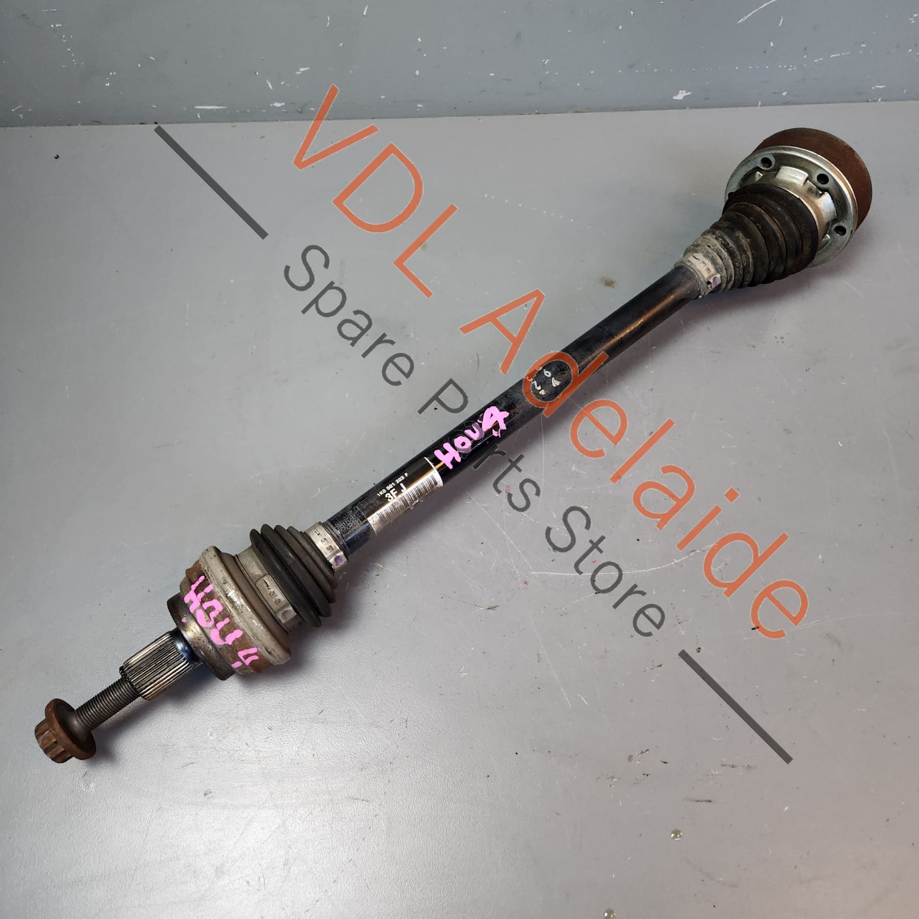 VW Golf R MK6 Rear Left Axle CV Driveshaft 1K0501203F