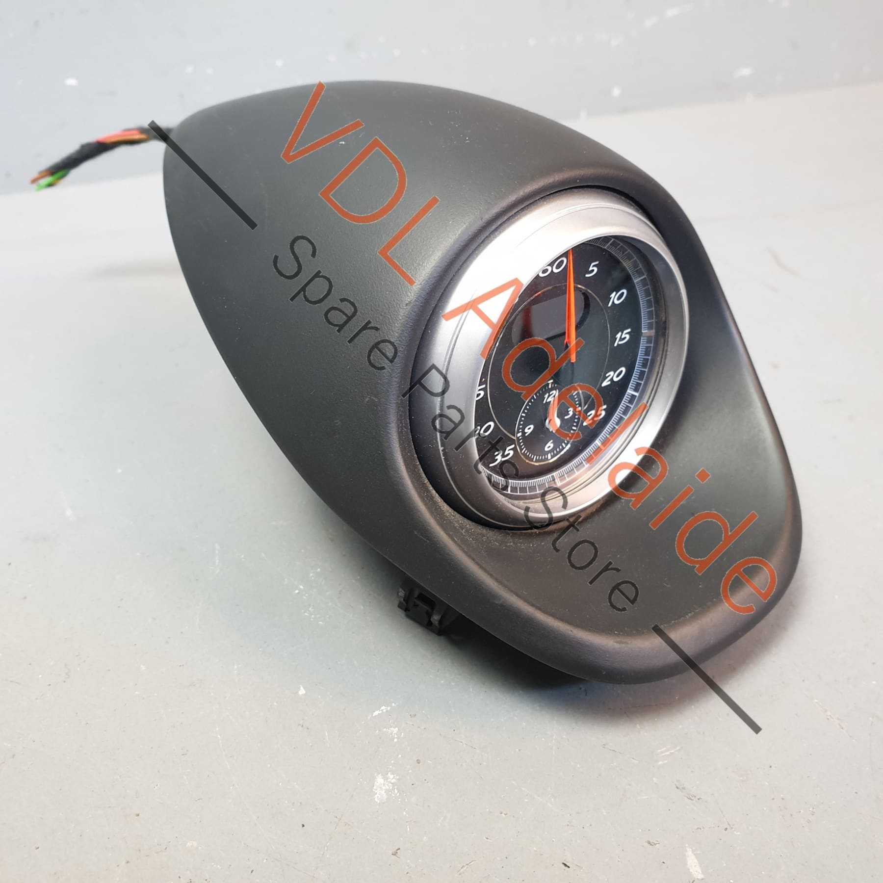 Porsche Cayman R Sport Chronometer Chrono Stopwatch Clock & Dash Trim Cover 98755237100 98764130126