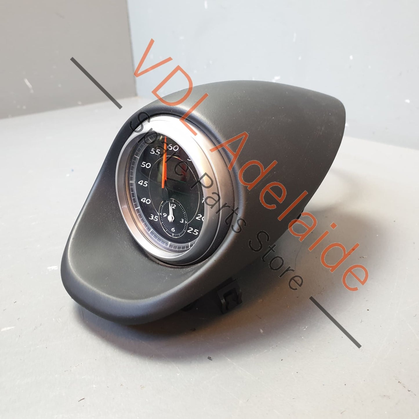 Porsche Cayman R Sport Chronometer Chrono Stopwatch Clock & Dash Trim Cover 98755237100 98764130126