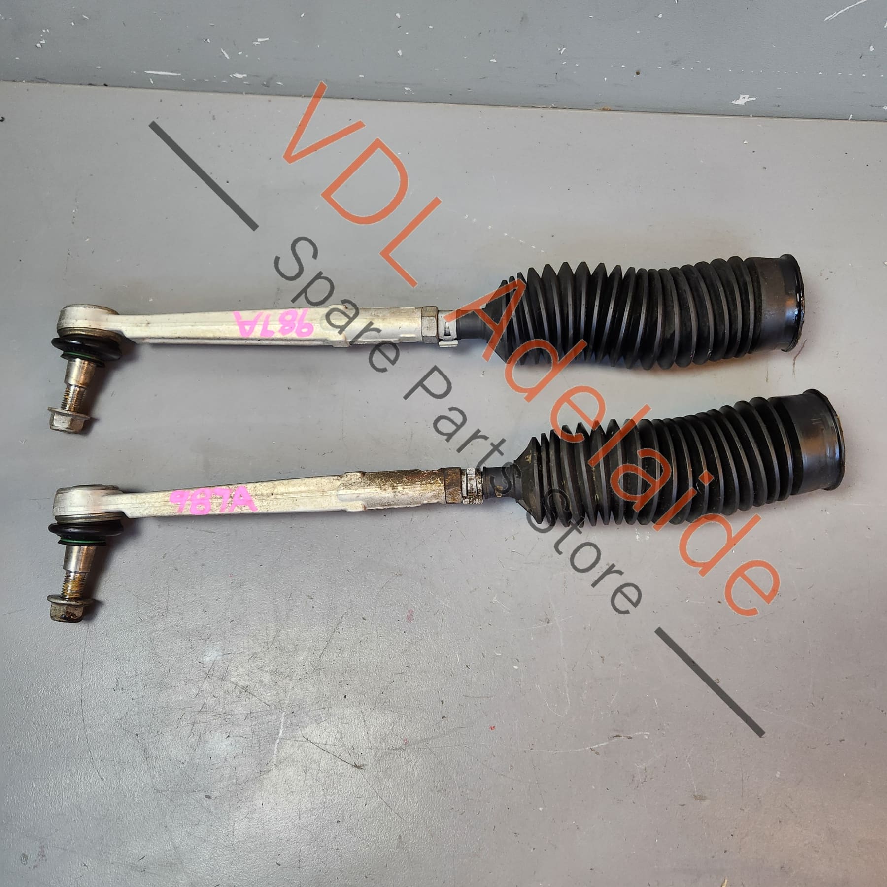 Porsche Cayman Boxster 911 Rack End & Tie Rod Pair 99734732201 99634713104