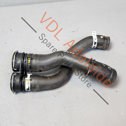 Porsche Cayman R Boxster Right Radiator Coolant Feed Hose Pipe Feed & Return 99710662204 99710662605