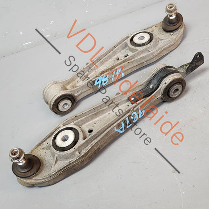 Porsche 911 Boxster Cayman 2x Rear LCA Control Lateral Arm Suspension Arms 99733105303