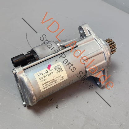 VW Golf MK7 1.1KW Starter Motor Bosch 02E911024B