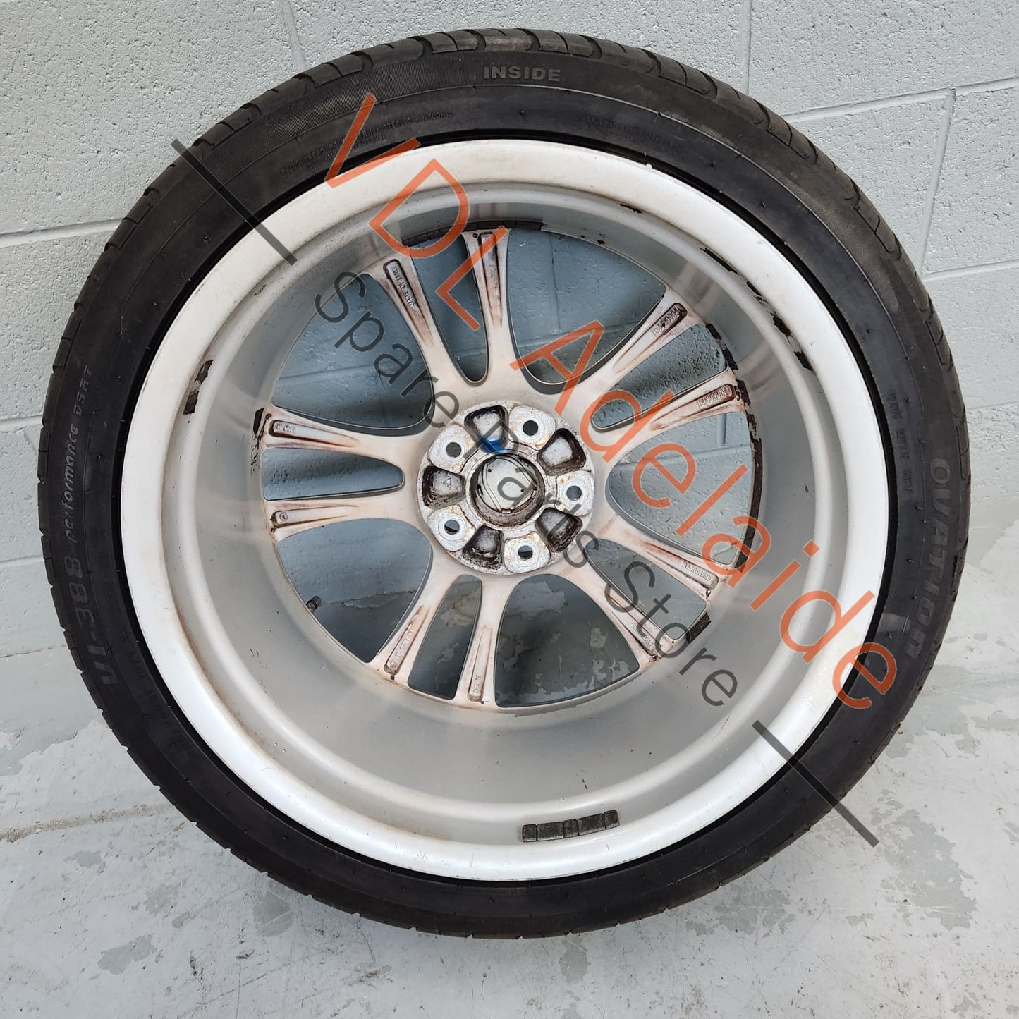 Porsche Cayenne 9PA 955 957 Turbo 21 x 10 Sport Design Alloy Rim Wheel #03