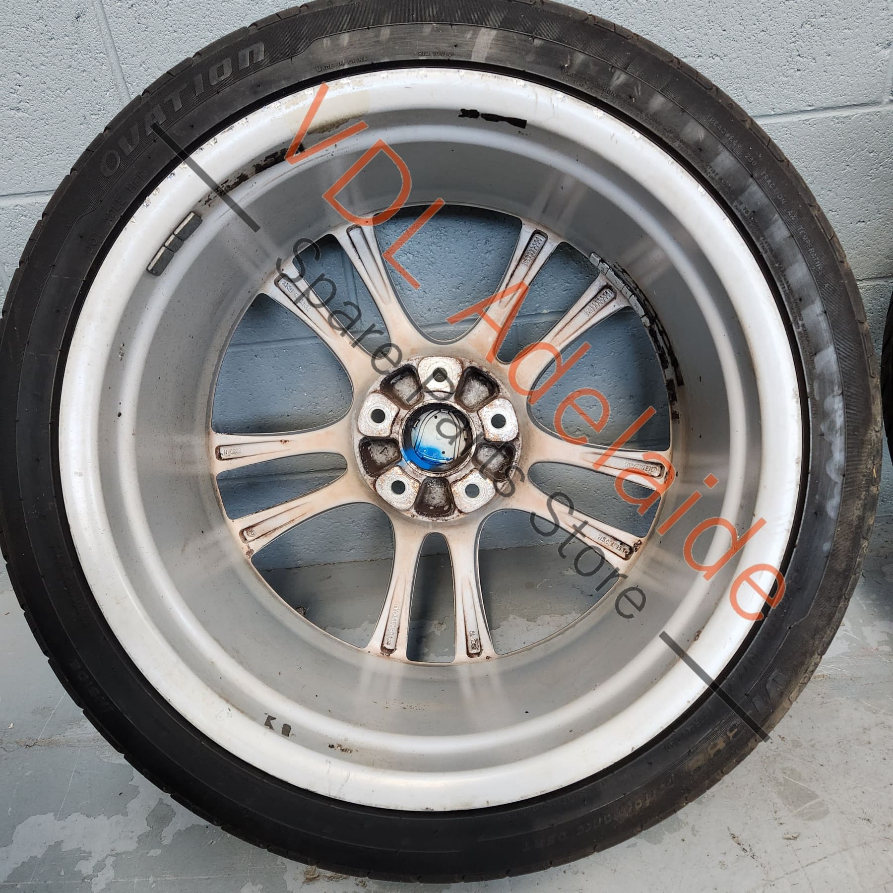 Porsche Cayenne 9PA 955 957 Turbo 21 x 10 Sport Design Alloy Rim Wheel Set
