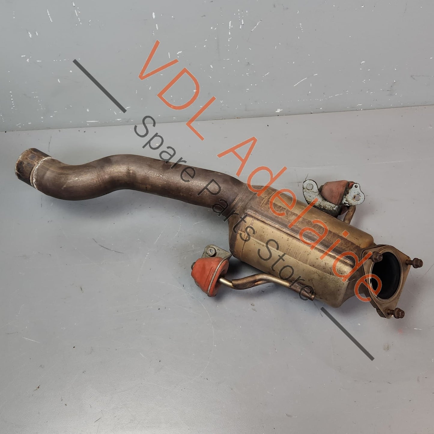 Porsche Cayenne 9PA 955 957 LHS Left Side Exhaust Pre Cat Catalytic Converter