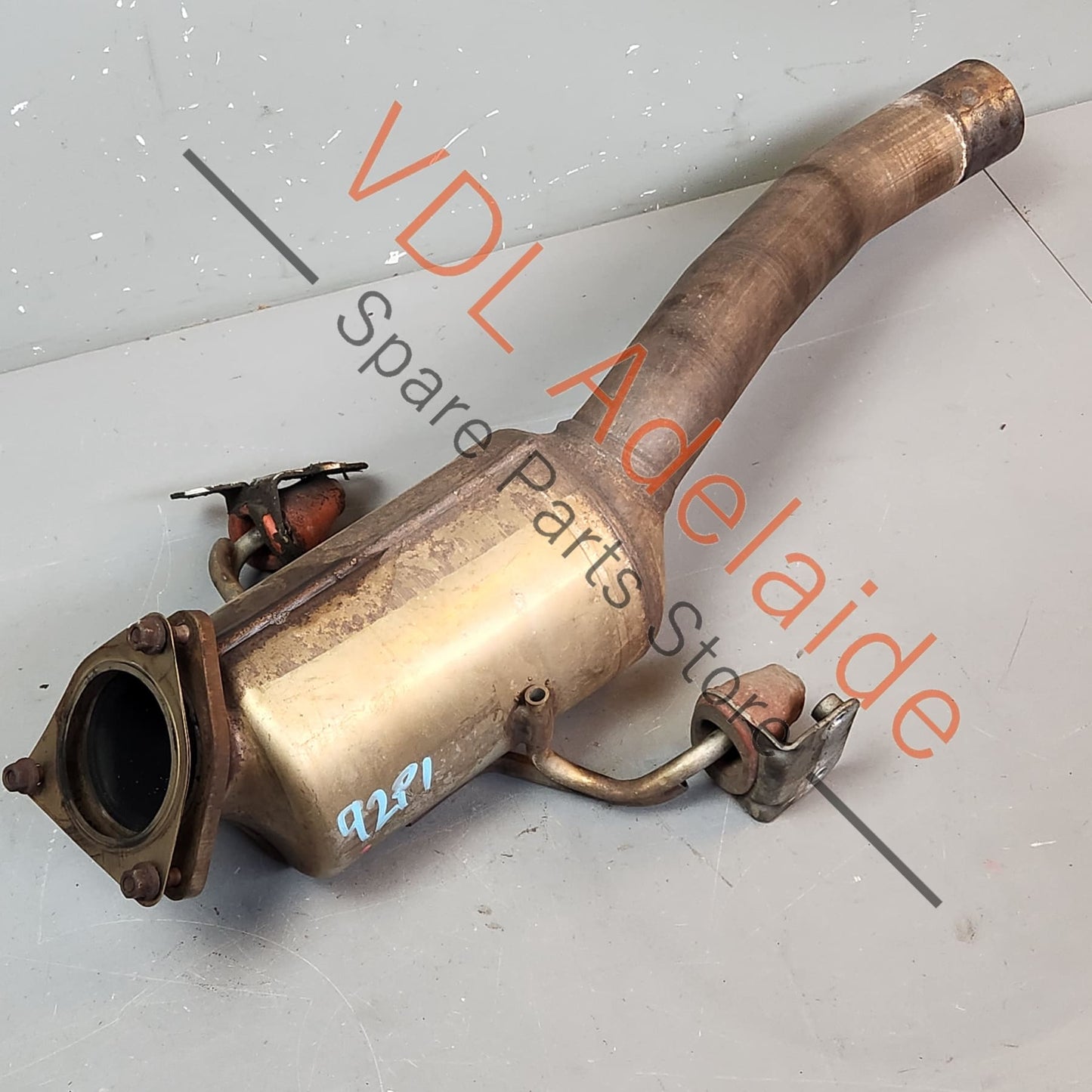 Porsche Cayenne 9PA 955 957 RHS Right Side Exhaust Pre Cat Catalytic Converter