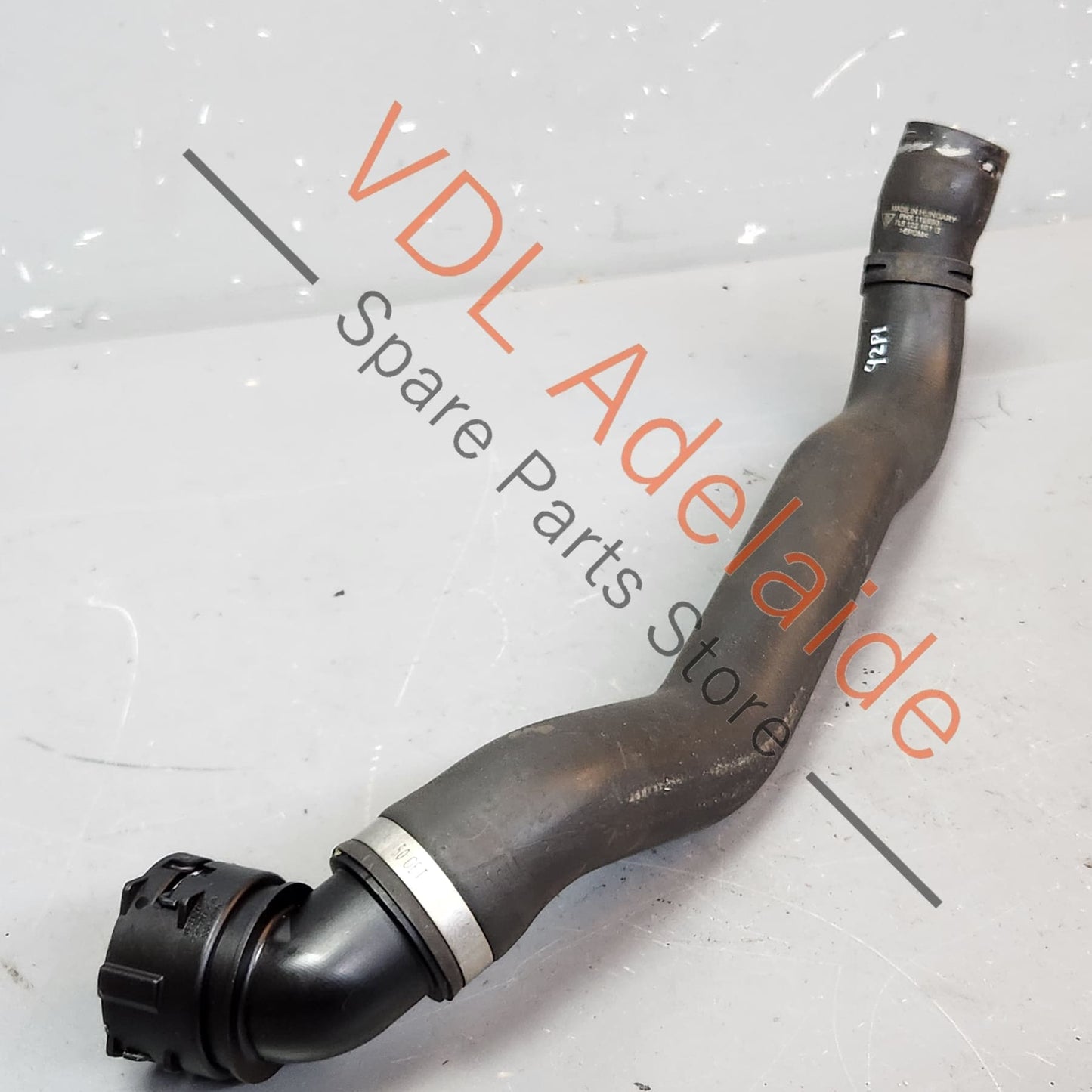 Porsche Cayenne 9PA 955 957 V8 Coolant Hose Lower Feed 95510663210