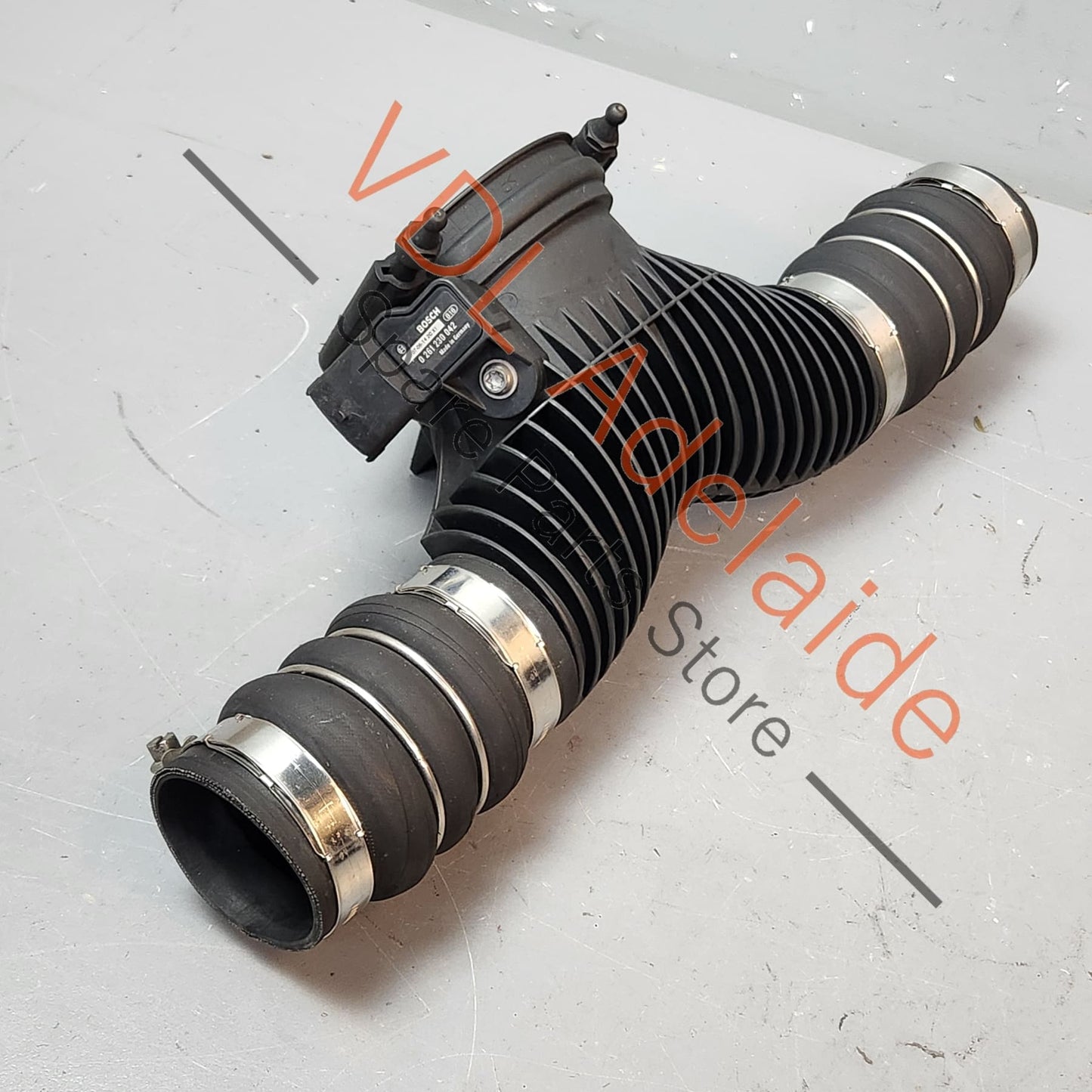 Porsche Cayenne 9PA 955 957 Turbo Intake Junction Y Pipe with MAP sensor 99660618000 95511064650