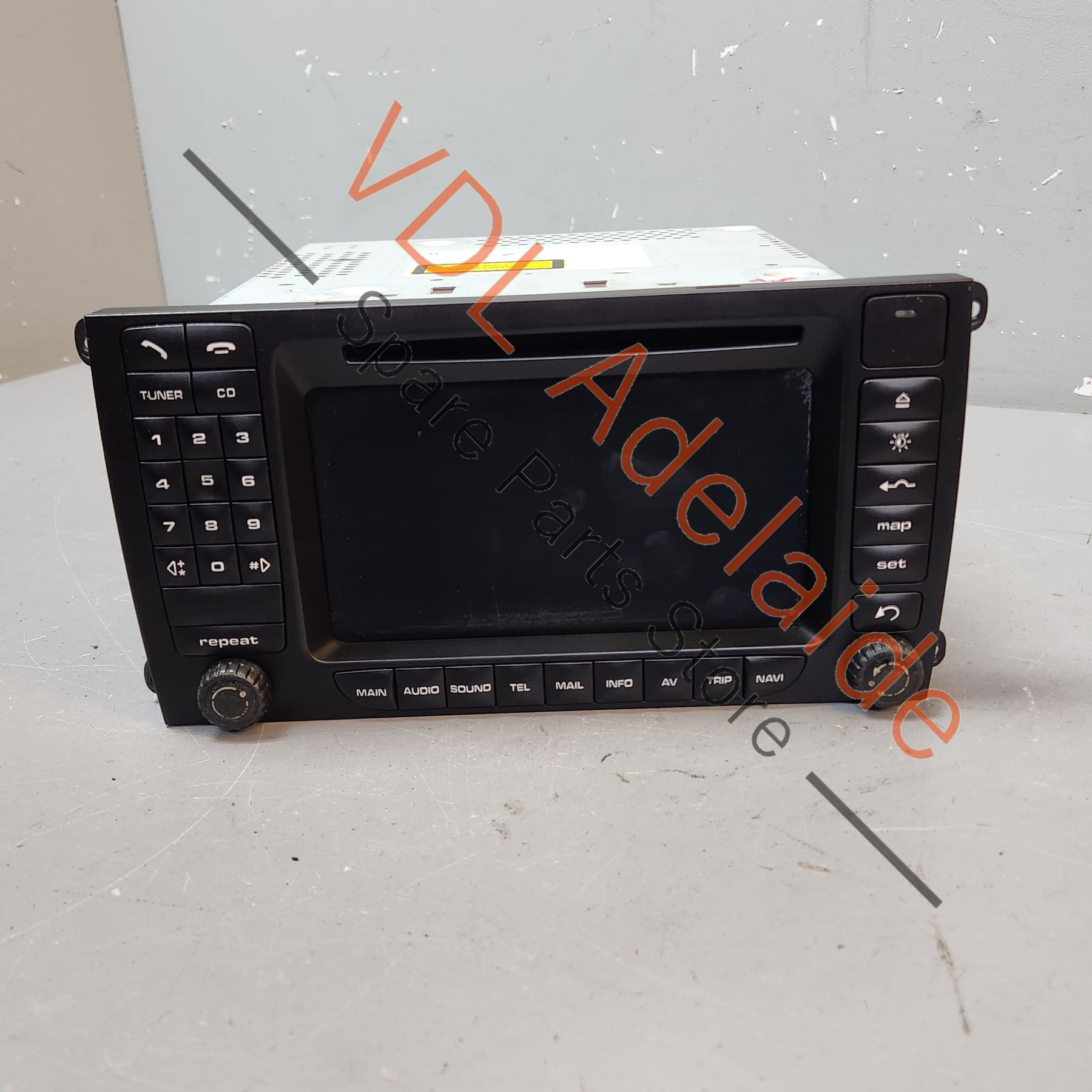 Porsche Cayenne 9PA 955 957 Radio Head Unit w Navigation PCM PCM2 CD 9 ...