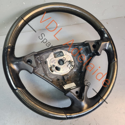Porsche Cayenne 9PA 955 957 Carbon Fibre Steering Wheel