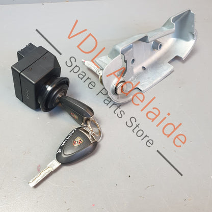 Porsche Cayman Ignition Switch Module w Matching Blade Key 99761815904