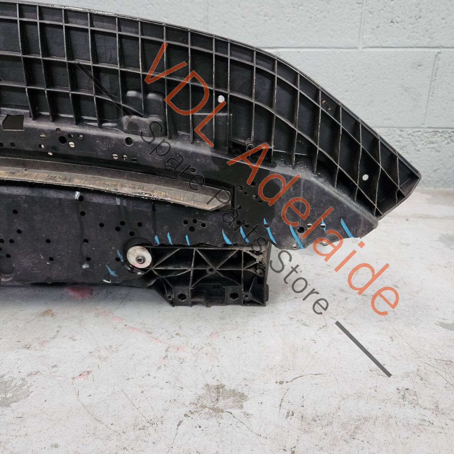 Audi A5 F5 S5 S-Line Front Clip Bumper Reo Radiator Support Assembly Incl Radiator Condenser Fans etc 8W0807113