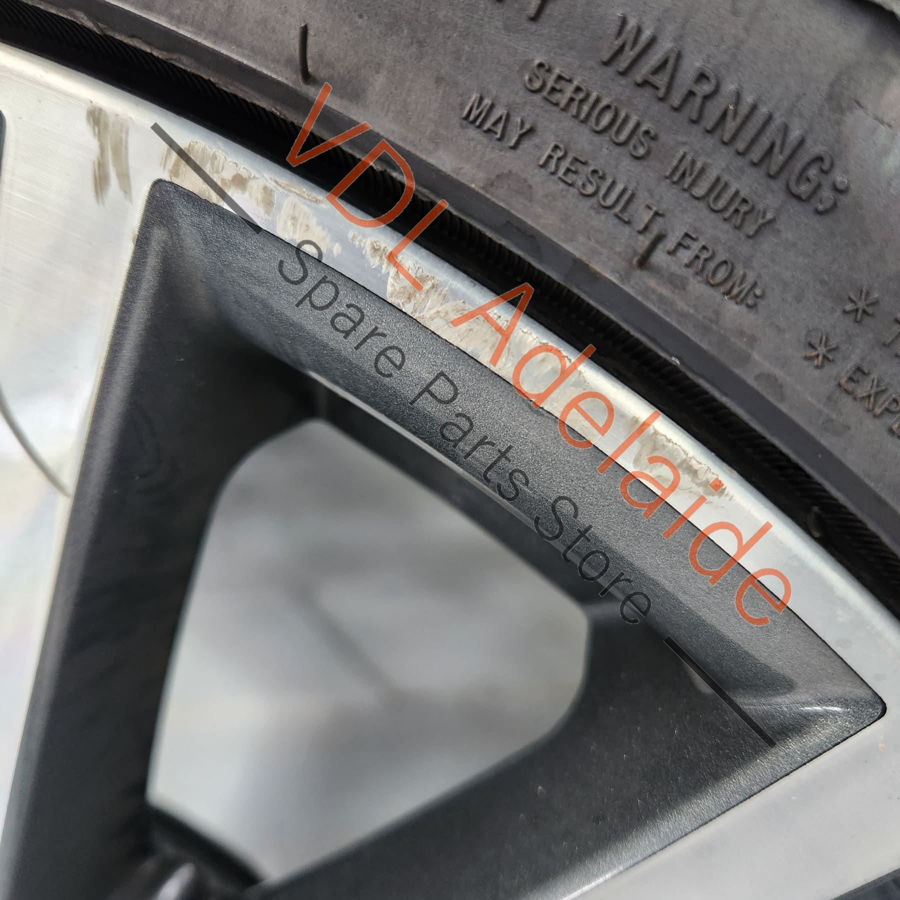 1x Audi A4 B9 A5 F5 19 x 8.5 in Alloy Wheel 10 Twin Spoke #01 8W0601025AN