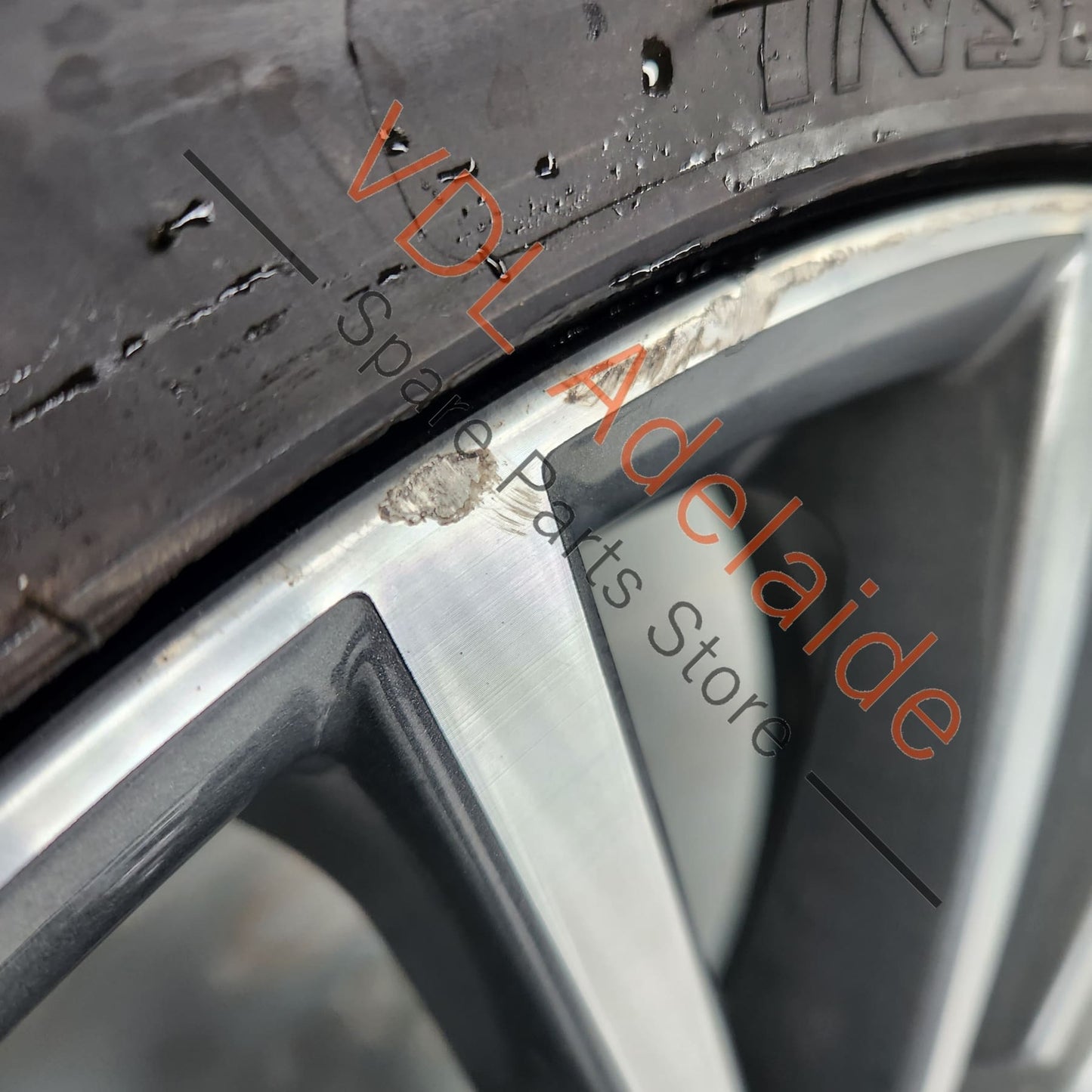 1x Audi A4 B9 A5 F5 19 x 8.5 in Alloy Wheel 10 Twin Spoke #02 8W0601025AN