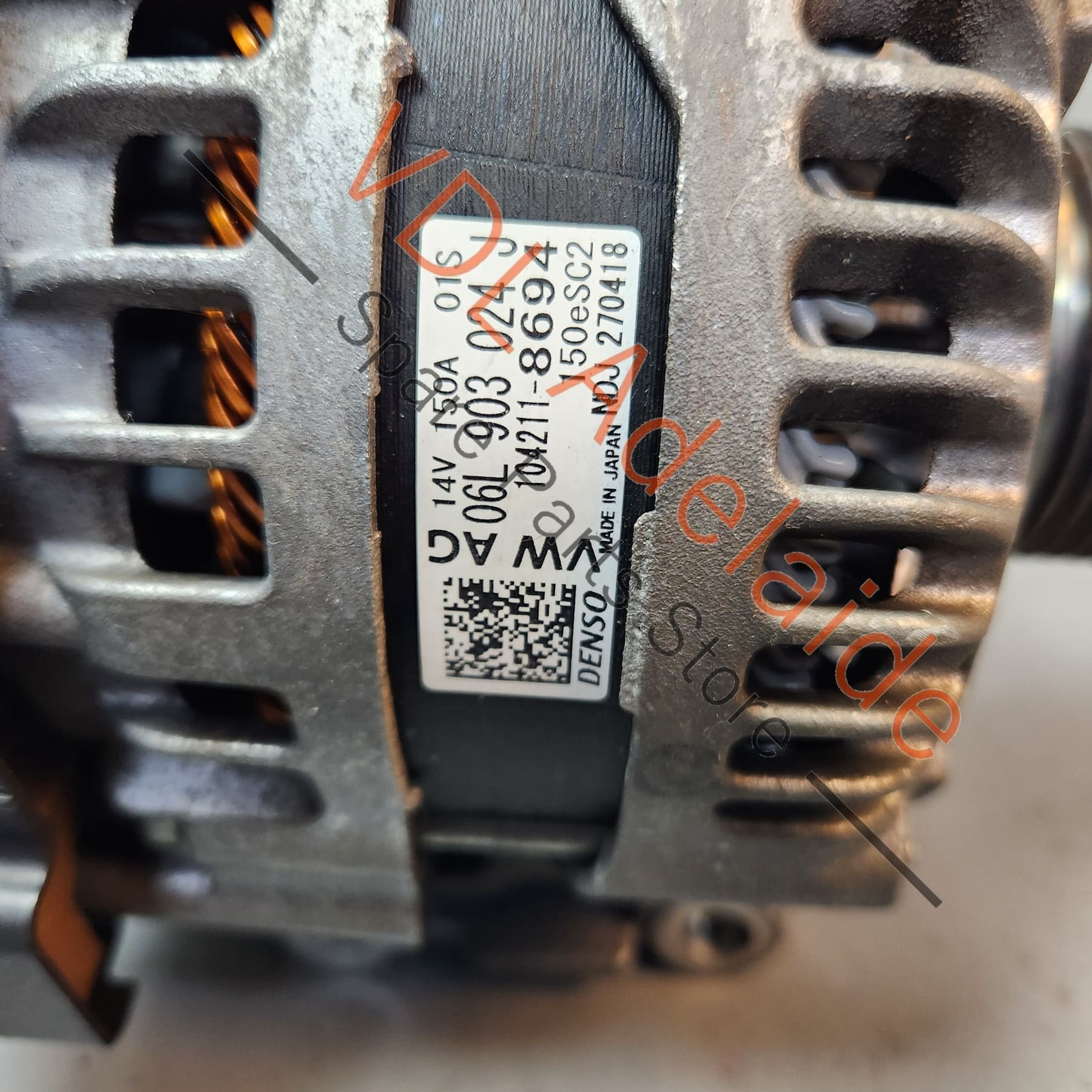 Audi Denso 150A Alternator 06L903024J 06L903024J