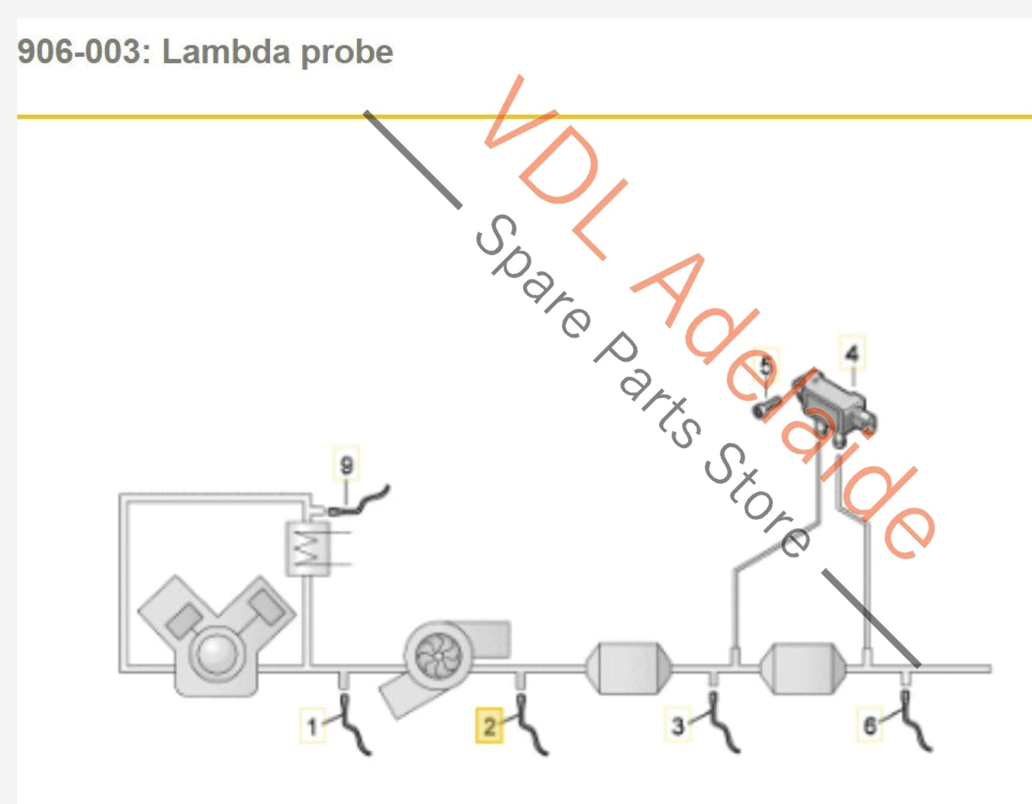 Audi VW Skoda 1.8 2.0 Lambda Sensor 06L906262G 8K0906262C Pre-Catalyst 06L906262G