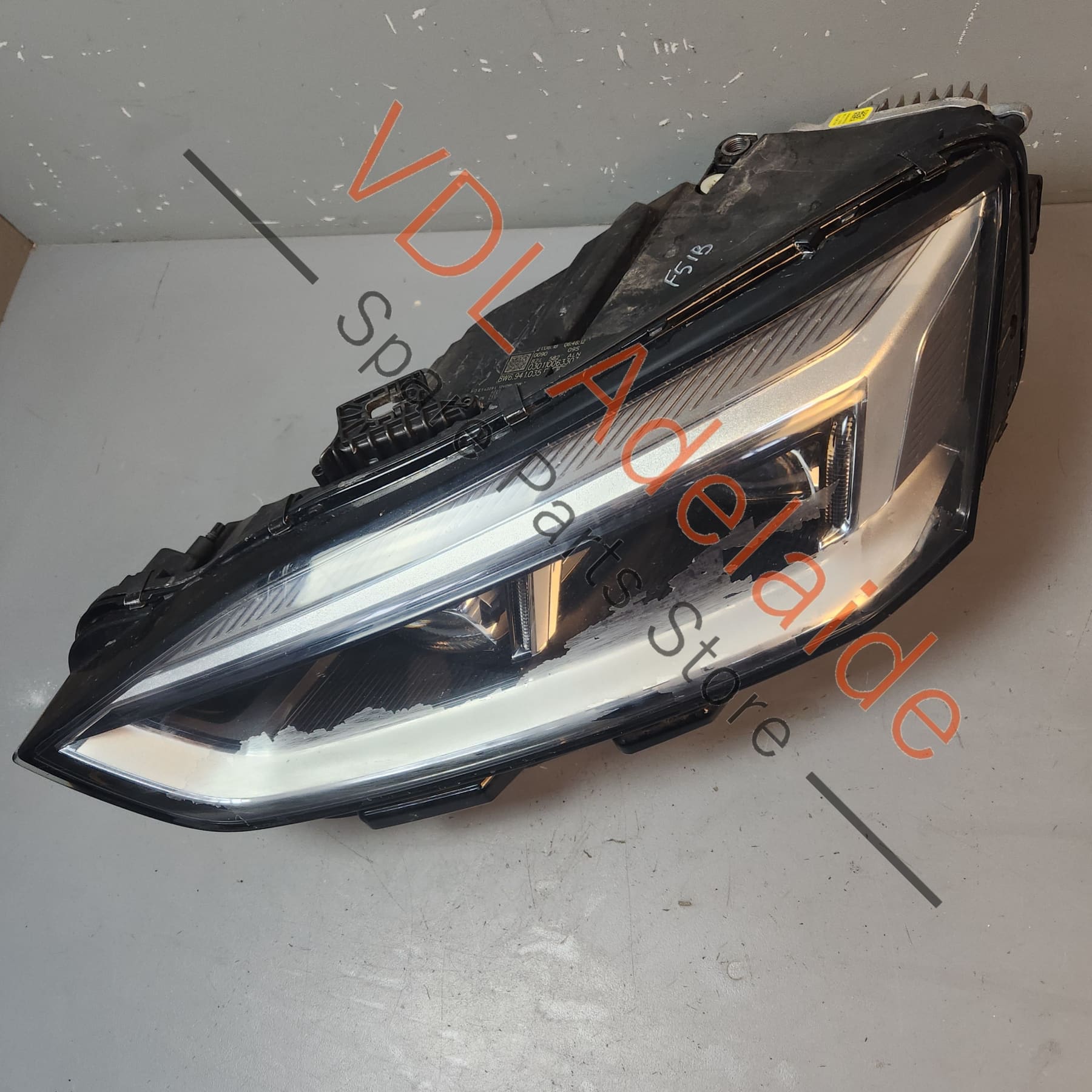 Audi A5 F5 Left Side LED with Matrix Beam Headlight RHD 8W6941783F 8W6941783F