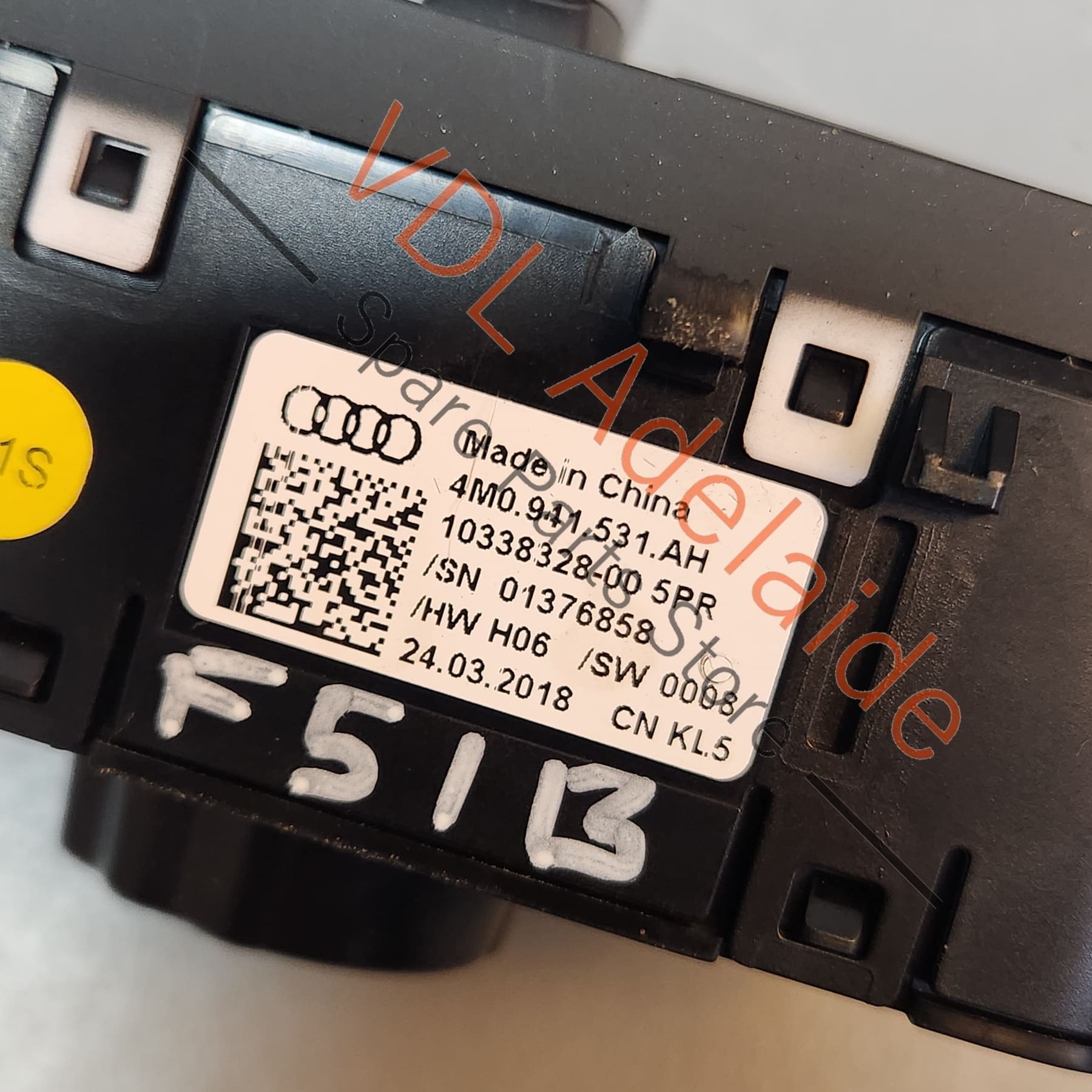 Audi A4 B9 A5 F5 Headlight Switch 4M0941531AH 5PR 4M0941531AH