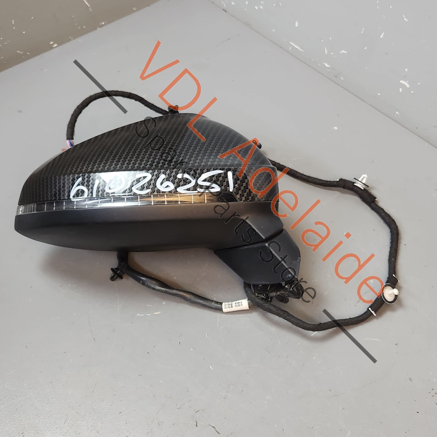 8W6857410BT, 8W0857536H, , ,  Audi A5 F5 Right Side Complete Exterior Wing Mirror Power Folding 8W6857410BT
