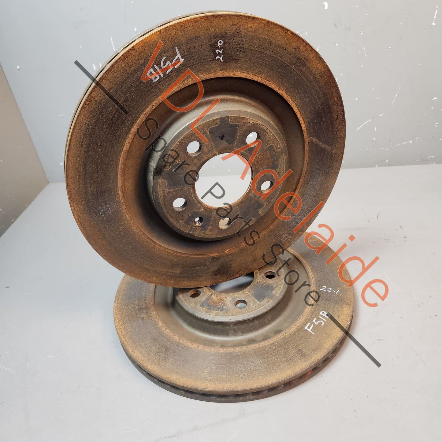 Audi A5 F5 Rear Vented Brake Disc Rotor Rotors 330m x 22mm 8W0 615 601 K