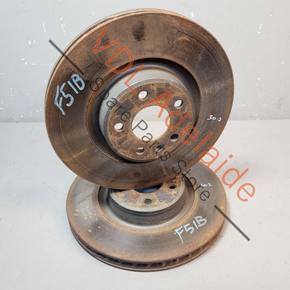 Audi A5 F5 Front Vented Brake Disc Rotor Rotors 338m x 30mm 8W0 615 301 P