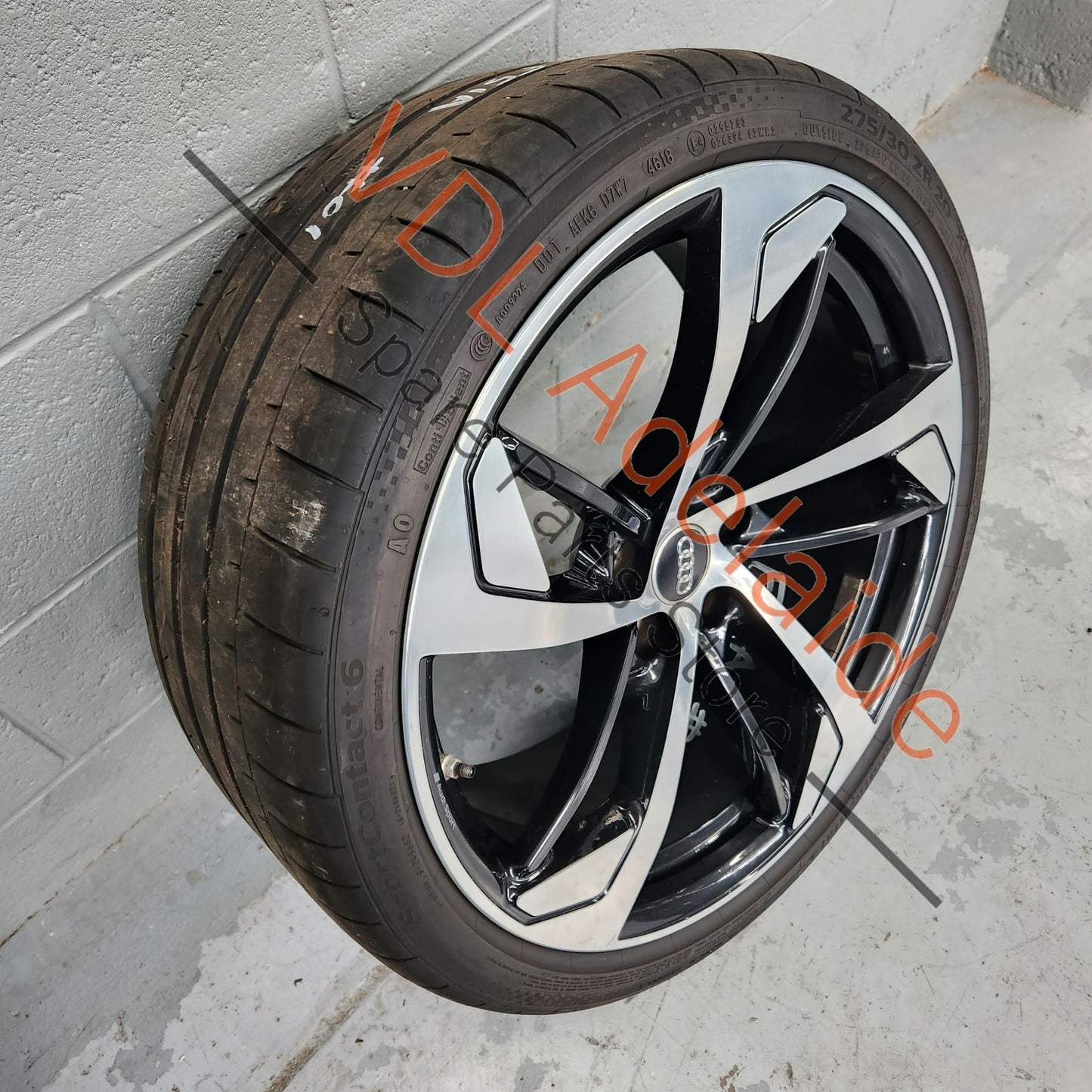 Audi RS5 Alloy Wheel 20 x 9 ET26 Diamond Cut 5 Spoke #01 8W0601025CN