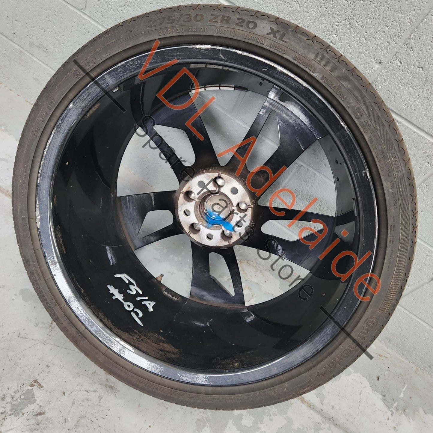 Audi RS5 Alloy Wheel 20 x 9 ET26 Diamond Cut 5 Spoke #02 8W0601025CN