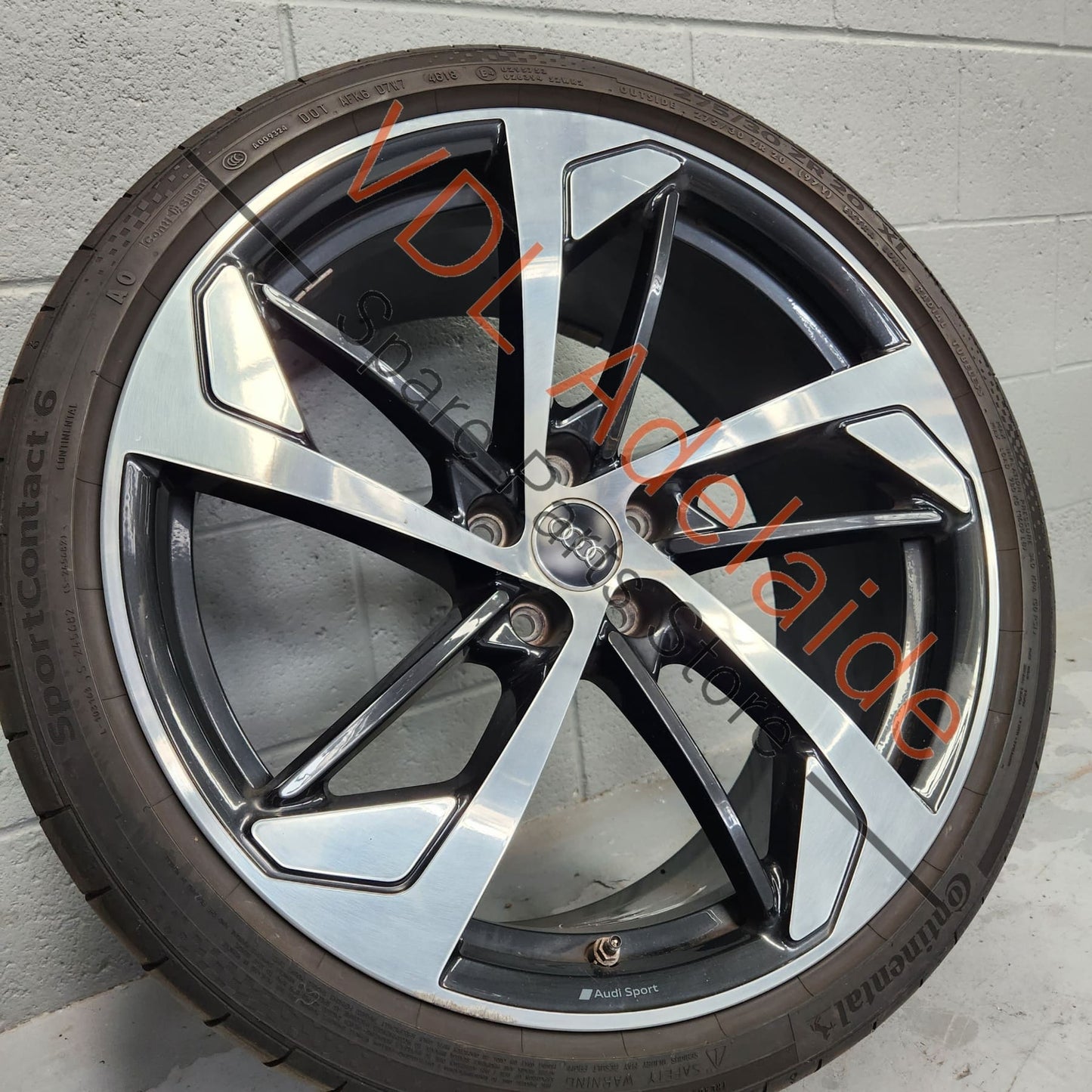 Audi RS5 Alloy Wheel 20 x 9 ET26 Diamond Cut 5 Spoke #03 8W0601025CN