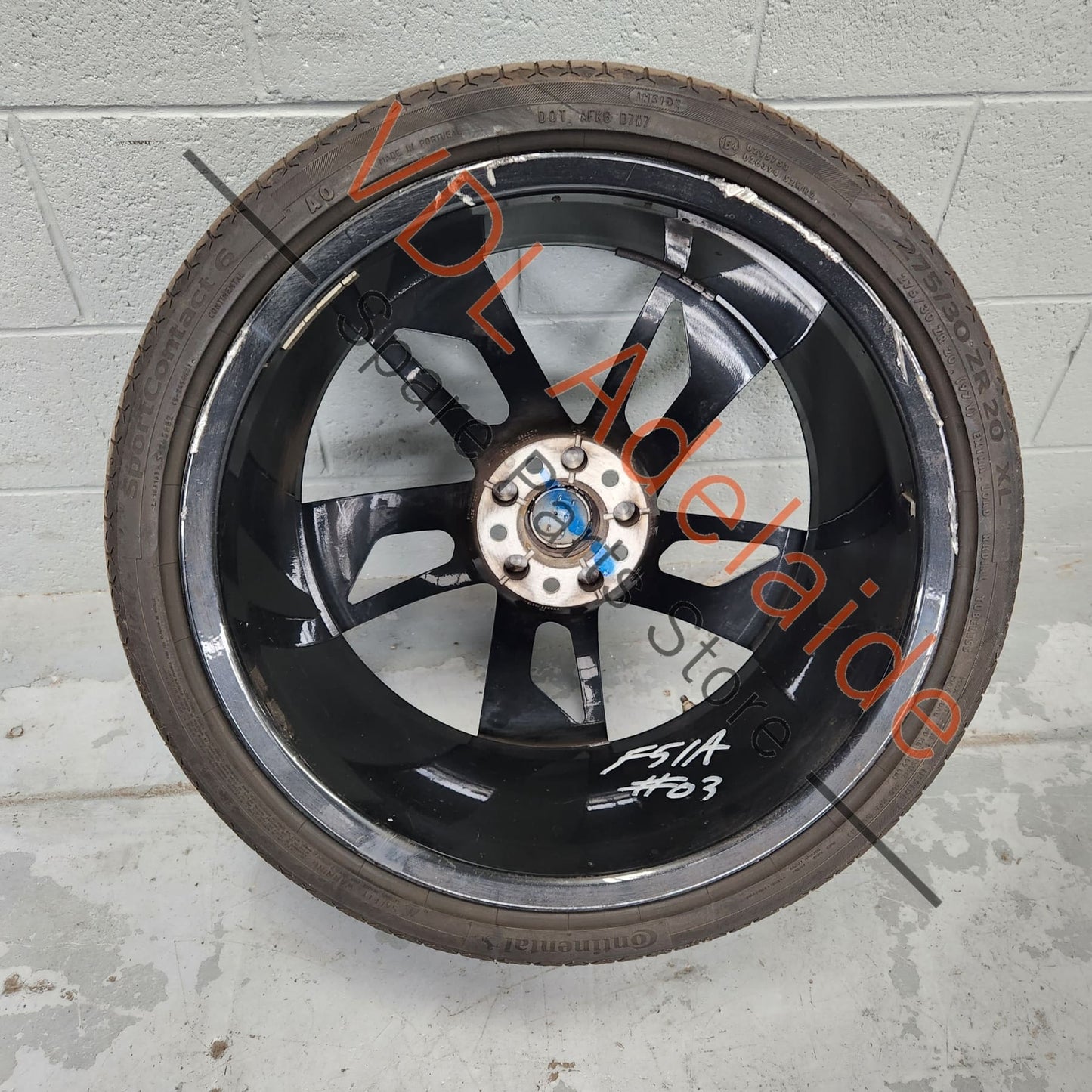 Audi RS5 Alloy Wheel 20 x 9 ET26 Diamond Cut 5 Spoke #03 8W0601025CN