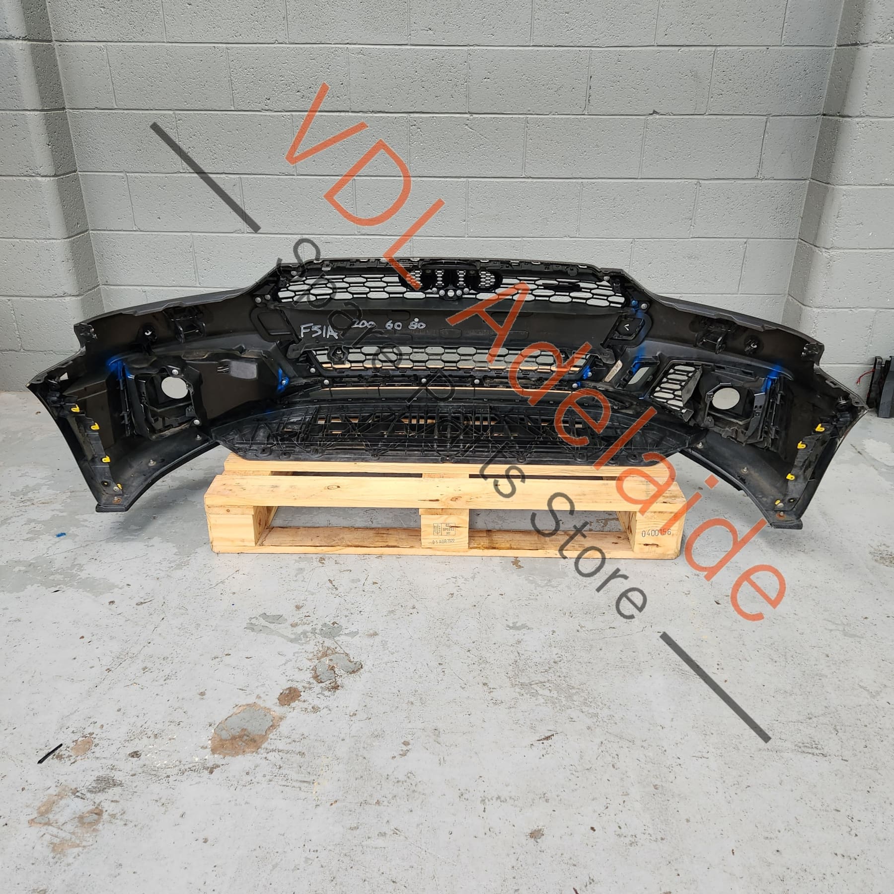 Audi RS5 Whole Front Bumper Clip Assembly w Grilles & Carbon Upgrade 8W6807065NGRU