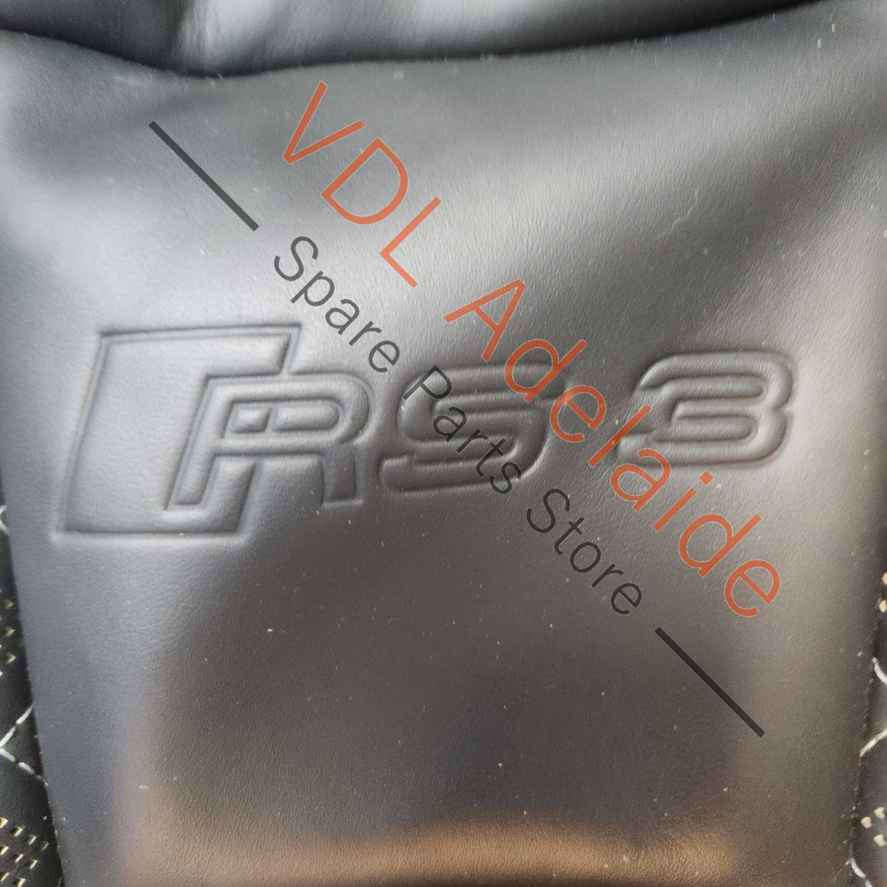 8V4881805SWJC Audi RS3 8V Front Left Seat Backrest Cover Leather Trim for Back