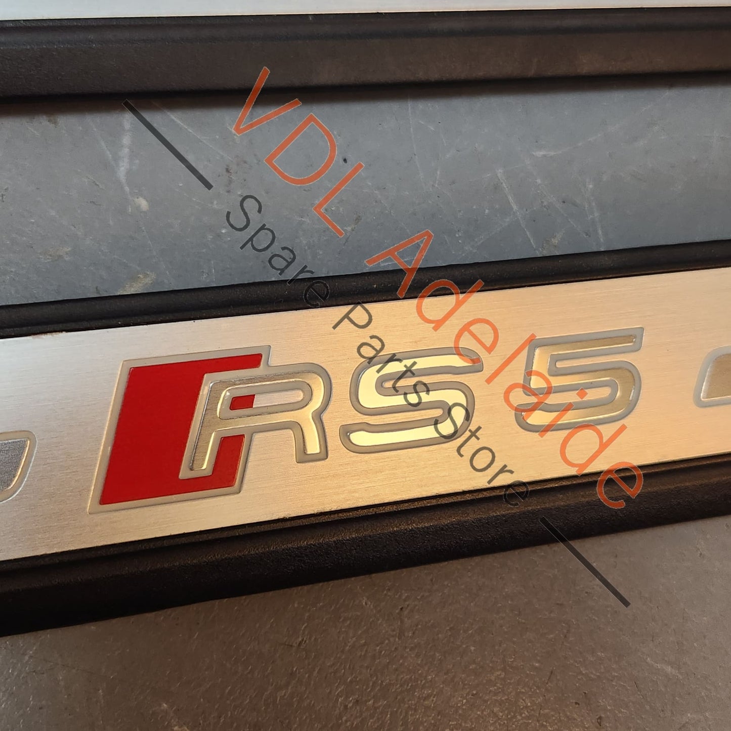 8W0947417C Genuine Audi RS5 F5 B9 Front Illuminated Sill Trim Strips Left & Right 8W0947417C 9B9 8W0947418C 9B9