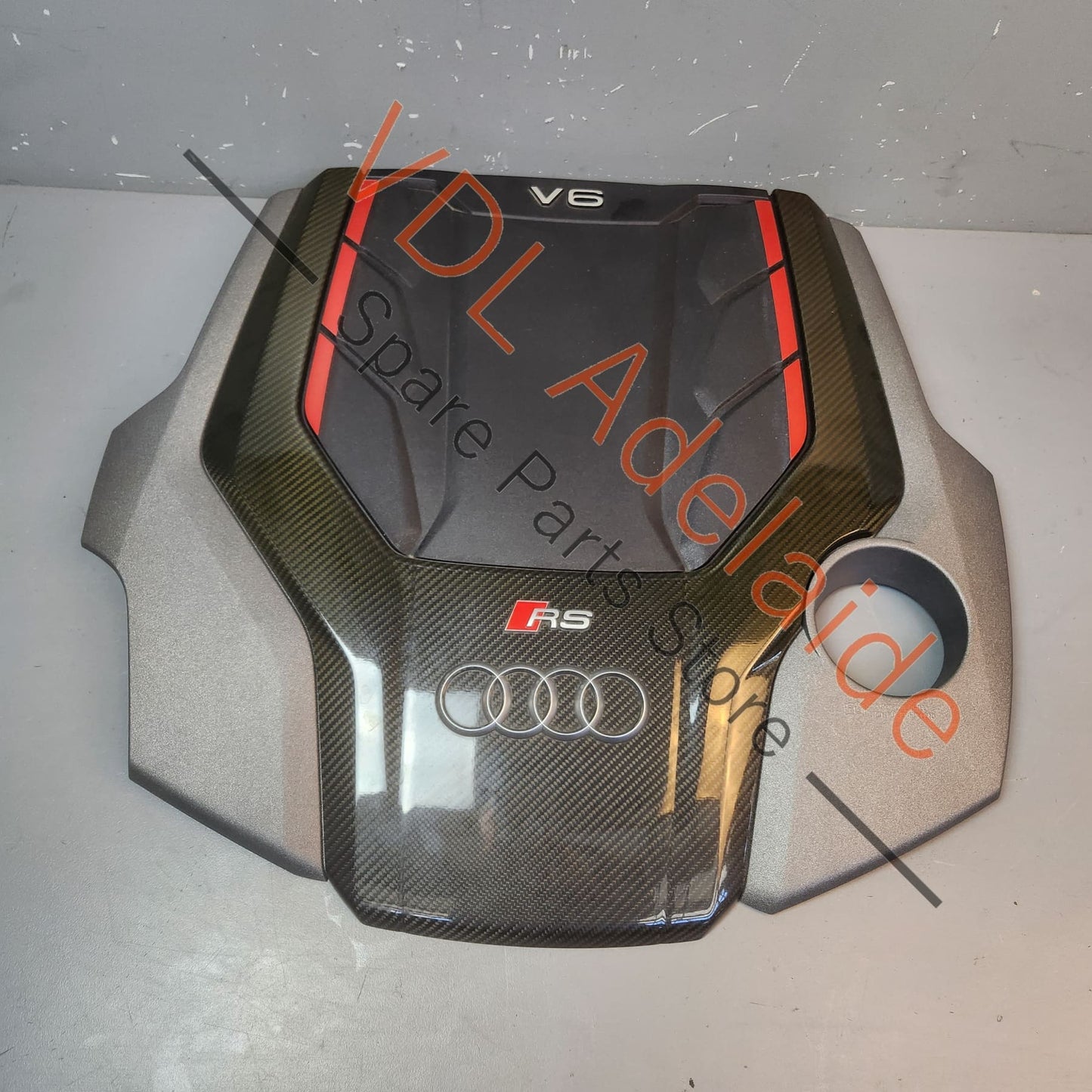 06M103925R Audi RS5 F5 B9 Genuine OEM Carbon Engine Cover 06M103925AB 06M103925R