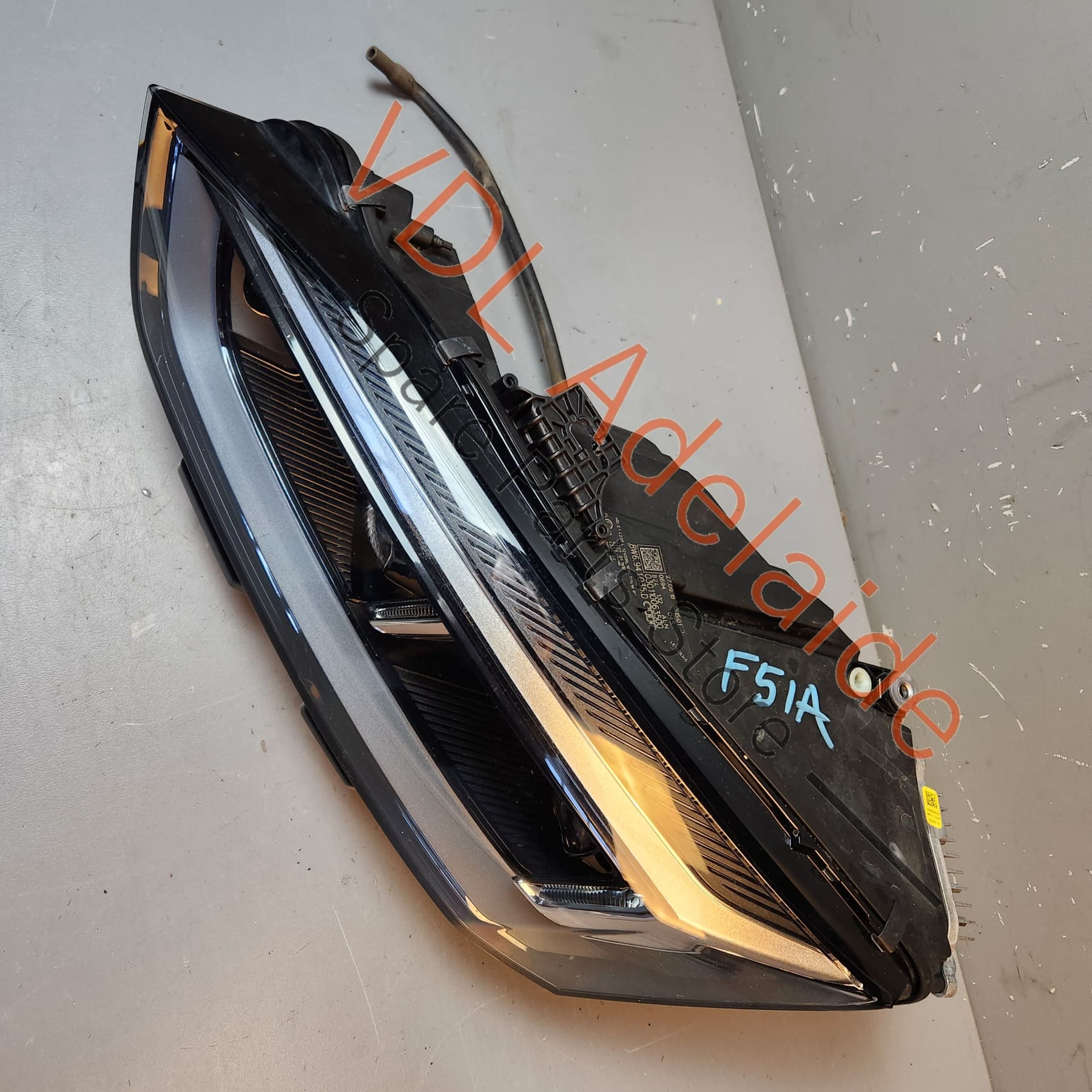 8W6941783D Audi RS5 F5 B9 LED With Matrix Beam Left Side Headlight for RHD Model 8W6941783D