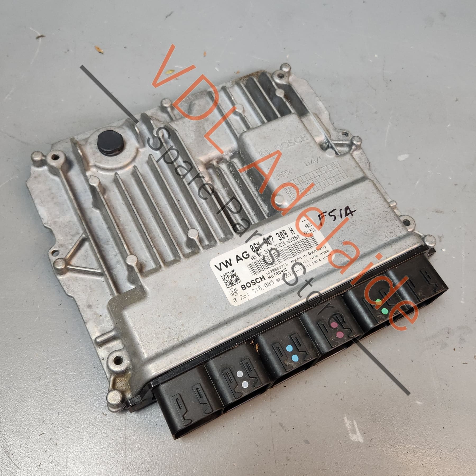 8W09075518WF Audi RS4 RS5 F5 B9 2.9 DECA Engine ECU Control Unit 8W0907551 8WF 06M907309H