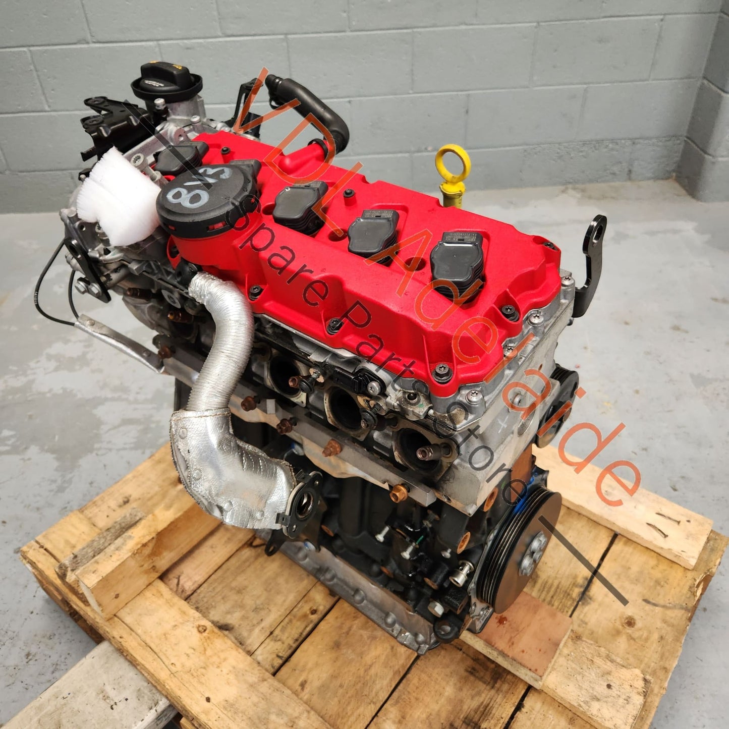 07K100032H Audi CZGB CZG RS3 5Cyl 2.5L 270kW Engine Complete Motor w Turbo Wiring etc